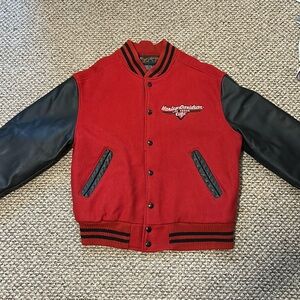 Harley Davidson Las Vegas Cafe Fat Boy Motorcycle Jacket Size Medium